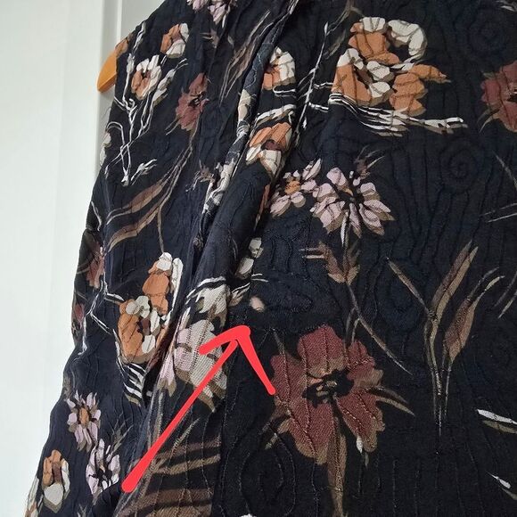 Derek Lam 10 Crosby Floral Textured Jacquard Mock Neck Sleeveless Blouse - Picture 11 of 15